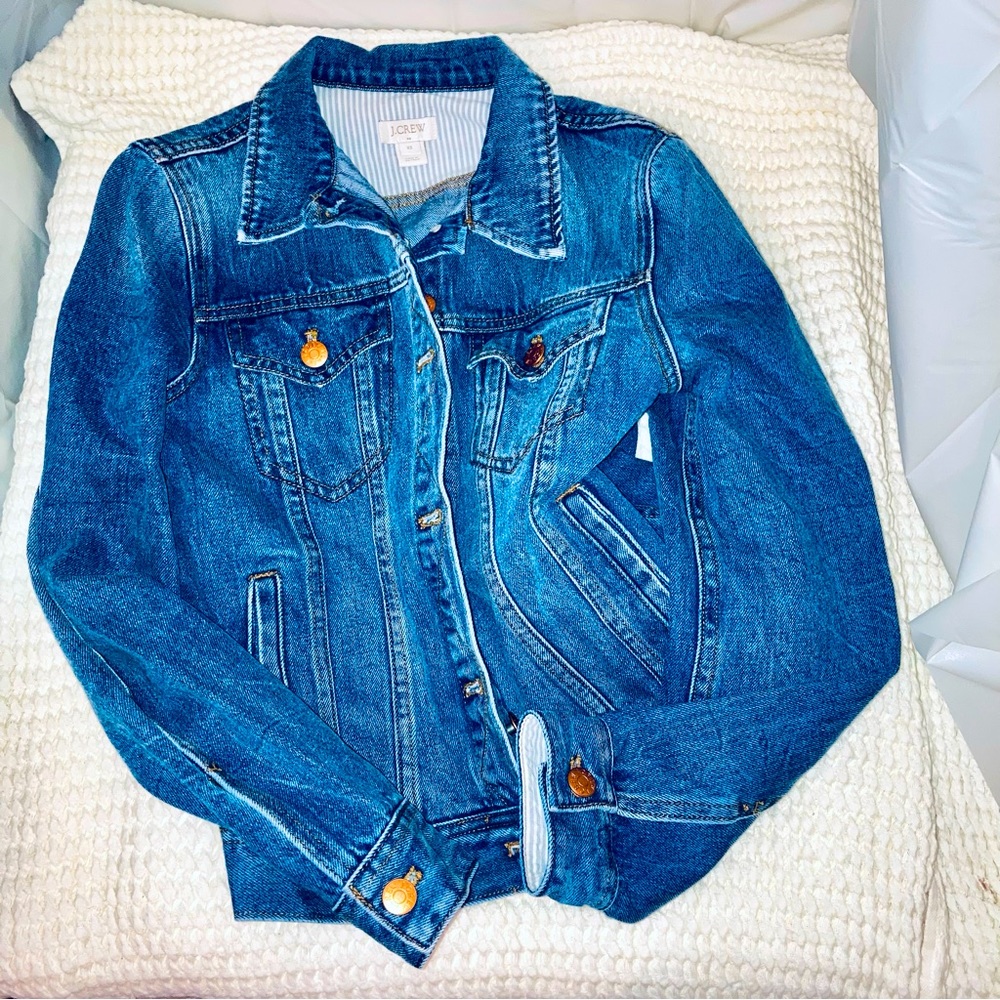 NEW- J. Crew Denim Jacket